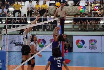 ภาพ : โรงเรียนวังจันทร์วิทยา VS โรงเรียนบดินทรเดชา (สิงห์ สิงหเสนี) วอลเลย์บอลแชมป์กีฬา 7HD 2024