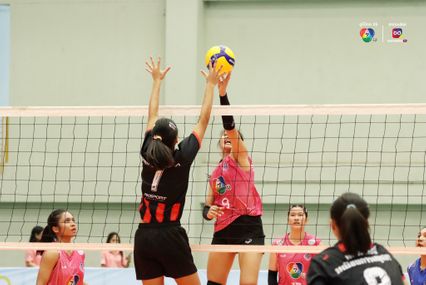 ภาพ :  วิทยาลัยเทคโนโลยีพณิชยการอยุธยา VS  สุรนารีวิทยา  วอลเลย์บอลแชมป์กีฬา 7HD 2024