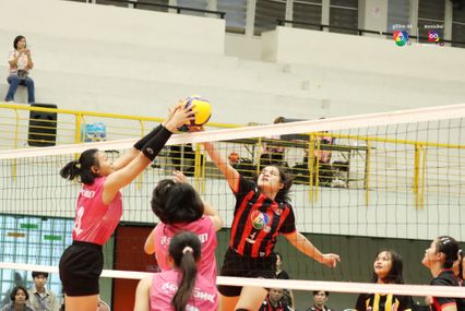 ภาพ :  วิทยาลัยเทคโนโลยีพณิชยการอยุธยา VS  สุรนารีวิทยา  วอลเลย์บอลแชมป์กีฬา 7HD 2024