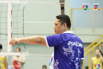 ภาพ :  กีฬาจังหวัดอ่างทอง VS สุรนารีวิทยา วอลเลย์บอลแชมป์กีฬา 7HD 2024