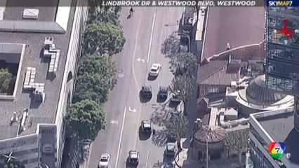 เผยภาพตำรวจไล่ล่ารถผู้ร้ายจี้ปล้นข่มขืน