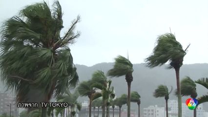 พายุไต้ฝุ่น ชานชาน เตรียมพัดถล่มญี่ปุ่น