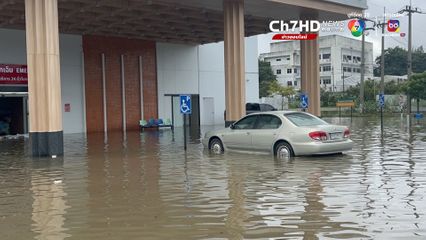 เชียงใหม่อ่วม ถ.สุขเกษม น้ำท่วมสูงกว่า 1 เมตร