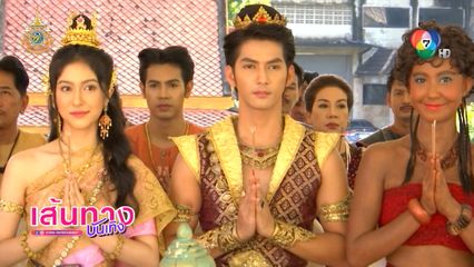 บรรยากาศบวงสรวงละคร กุลาแสนสวย นักแสดงนำร่วมพิธีคับคั่ง