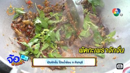 เปิบจักจั่น โป่งน้ำร้อน