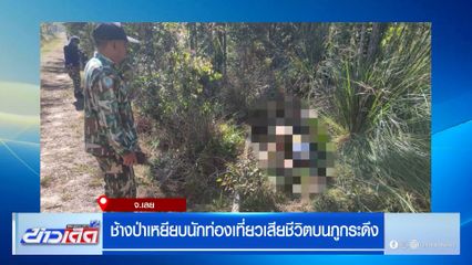 สลด ช้างป่าเหยียบนักท่องเที่ยวเสียชีวิตบนภูกระดึง