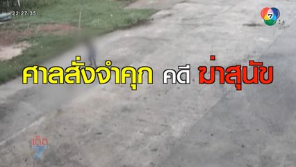 ศาลฯ พิพากษาจำคุกคดีฆ่าสุนัข [เจาะเกาะติด]