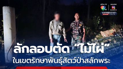 จับชายวัย 54 ลักลอบตัด “ไม้ไผ่” ในเขตรักษาพันธุ์สัตว์ป่าสลักพระ