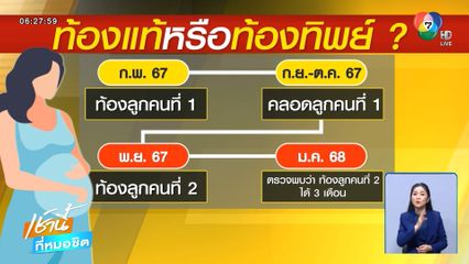 เตรียมจบ บทสรุปสาวท้อง 10 เดือน พบลูกหายก่อนคลอด