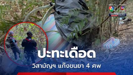ปะทะเดือด 2 จุด ชายแดนแม่อาย วิสามัญฯ แก๊งขนยาเป็นผีเฝ้าป่า 4 ศพ ยึดยาไอซ์-ยาบ้า 