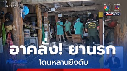 อาคลั่งยาถูกหลานยิงดับคาบ้าน จ.แพร่