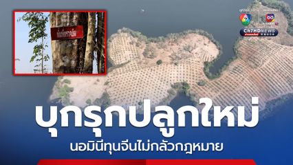 นอมินีทุนจีนไม่กลัวกฎหมาย บุกรุกปลูกทุเรียนกลางอ่างเก็บร้ำห้วยแร้ง