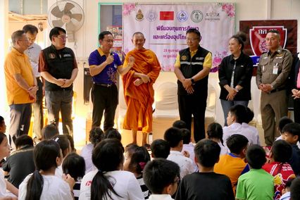 ลดความเหลื่อมล้ำ โรงเรียนวัดอุทัยธารามจัดกิจกรรมส่งเสริมการศึกษาในพื้นที่เขตห้วยขวาง