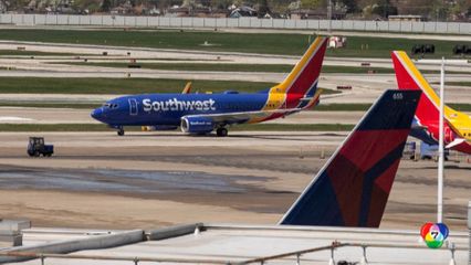 เครื่องบิน เซาท์เวสต์ แอร์ไลนส์ หวิดชนเครื่องบินส่วนตัว