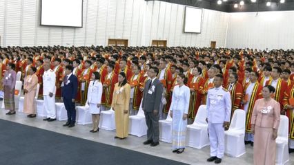 สมเด็จพระกนิษฐาธิราชเจ้า กรมสมเด็จพระเทพรัตนราชสุดา ฯ สยามบรมราชกุมารี เสด็จพระราชดำเนินแทนพระองค์ไปในการพระราชทานปริญญาบัตรแก่ผู้สำเร็จการศึกษาจากสถาบันเทคโนโลยีพระจอมเกล้าเจ้าคุณทหารลาดกระบัง ประจำปีการศึกษา 2566 เป็นวันที่ 2