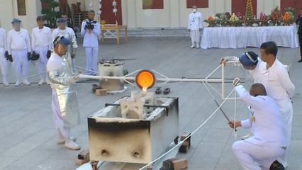 สมเด็จพระเจ้าน้องนางเธอ เจ้าฟ้าจุฬาภรณวลัยลักษณ์ อัครราชกุมารี กรมพระศรีสวางควัฒน วรขัตติยราชนารี ทรงเททองหล่อพระพุทธรูป "พระพุทธปุญญเกษตราภิบาล" พระประธานประจำโรงพยาบาลเกษตรศาสตร์