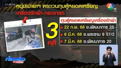 รวบหนุ่มเสพยา ตระเวนทุบตู้หยอดเหรียญ