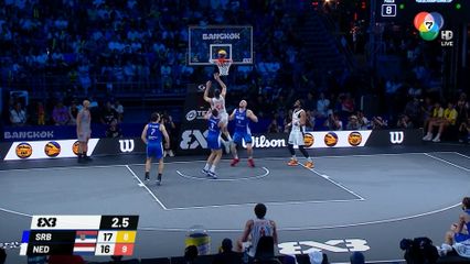 บาสเกตบอล ฟีบ้า 3x3 แคนาดา และเซอร์เบีย คว้าแชมป์ไปครอง