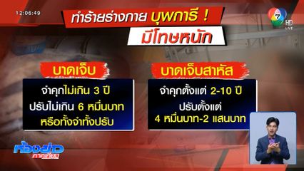 แจ้งข้อหาหนักลูกทำร้ายพ่อเย็บ 50 เข็ม