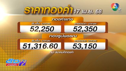 ราคาทองพุ่ง ทำนิวไฮไม่พัก