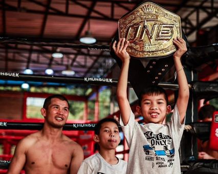 ONE Championship : น้องโอ๋ ฮาม่ามวยไทย รับบทป๋าดัน วาดฝันลูกชายเดินตามรอยสู่เวที ONE