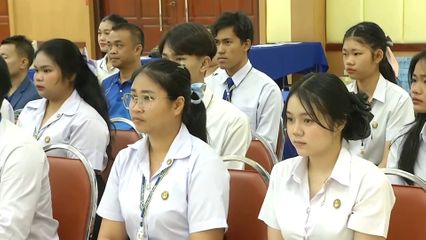 องคมนตรี ตรวจเยี่ยมการดำเนินงานตามยุทธศาสตร์มหาวิทยาลัยราชภัฏเพื่อการพัฒนาท้องถิ่นประจำปี 2568 มหาวิทยาลัยราชภัฏร้อยเอ็ด เป็นวันที่สอง