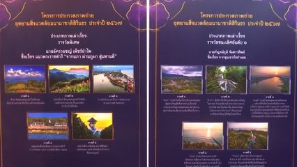 มูลนิธิอุทยานสิ่งแวดล้อมนานาชาติสิรินธร ในพระราชูปถัมภ์ฯ จัดพิธีมอบรางวัลถ้วยพระราชทาน ในโครงการประกวดภาพถ่าย อุทยานสิ่งแวดล้อมนานาชาติสิรินธร ประจำปี 2567