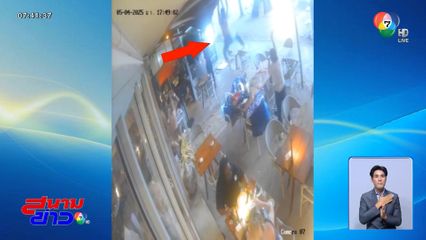 พายุลมกระโชกแรง ชาวบ้านต้องเกาะหลังคาสู้ชีวิต