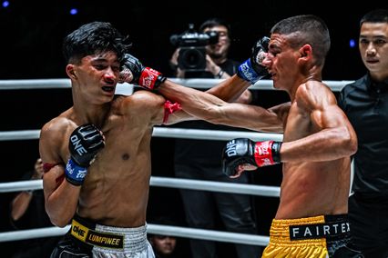 ONE ลุมพินี : อัสลามจอน ออร์ติคอฟ ได้ขยันอัด เด็ดดวงเล็ก วันของโอม MBK ในศึก ONE ลุมพินี 107