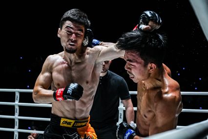 ONE ลุมพินี : อัสลามจอน ออร์ติคอฟ ได้ขยันอัด เด็ดดวงเล็ก วันของโอม MBK ในศึก ONE ลุมพินี 107