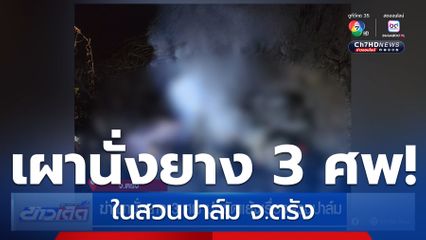 ฆ่าเผานั่งยาง 3 ศพ ปมขัดแย้งเรื่องสวนปาล์ม