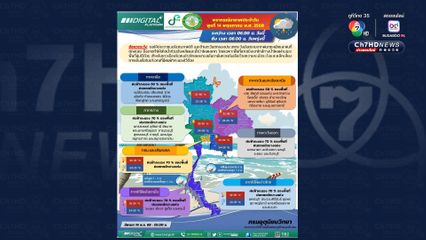 คนกรุง เตรียมรับมือฝนฟ้าคะนอง ร้อยละ 70 ของพื้นที่