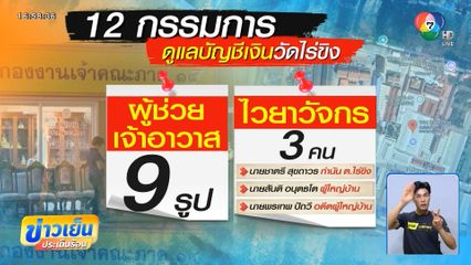 ไวยาวัจกร ไม่เอะใจ เงินในบัญชีวัดผิดปกติ