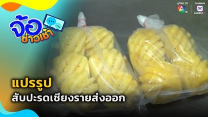 แปรรูปสับปะรดเชียงรายส่งออก