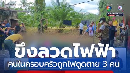 ขึงลวดไฟฟ้ากันหมากัดไก่ ไฟดูดเสียชีวิต 3 คน