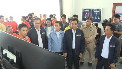 MEA ลงพื้นที่ตรวจสอบความมั่นคงระบบไฟฟ้าสถานีสูบน้ำอุโมงค์บางซื่อ