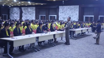 องคมนตรี ตรวจเยี่ยมการดำเนินงานตามยุทธศาสตร์มหาวิทยาลัยราชภัฏเพื่อการพัฒนาท้องถิ่น ประจำปี 2568 ที่มหาวิทยาลัยราชภัฏเพชรบุรี เป็นวันที่สอง