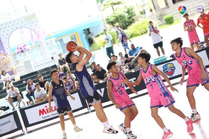 ภาพบาสเกตบอล 3x3 แชมป์กีฬา 7HD 2025 [31 พ.ค. ช่วงบ่าย]