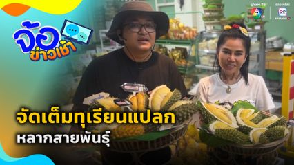 จัดเต็มทุเรียนแปลก หลากสายพันธุ์