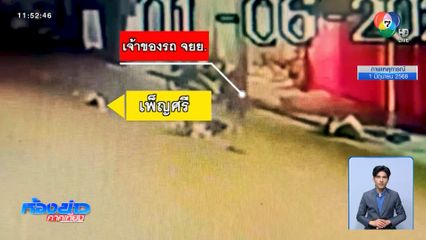 ชายขี่รถ จยย.พุ่งชนยาย ก่อนหลบหนี