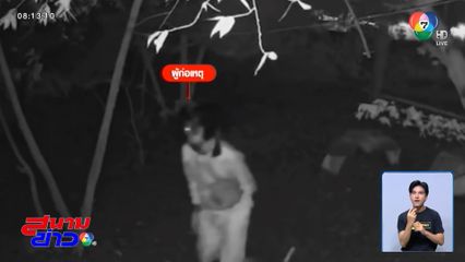 กล้องชัด โจรลักอุ้มไก่ชน จ.ชลบุรี