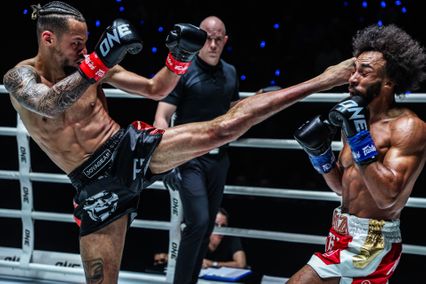 ONE Championship : รีเกียน เออร์เซล รั้งเข็มขัดมวยไทยจากผู้ท้าชิงไฟแรง จอร์จ จาร์วิส ศึก ONE Fight Night 34