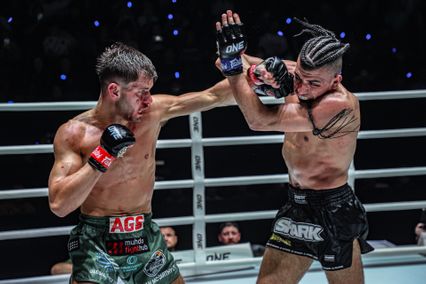 ONE Championship : รีเกียน เออร์เซล รั้งเข็มขัดมวยไทยจากผู้ท้าชิงไฟแรง จอร์จ จาร์วิส ศึก ONE Fight Night 34