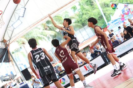 ภาพบาสเกตบอล 3x3 แชมป์กีฬา 7HD 2025 [14 มิ.ย. ช่วงเช้า]