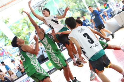 ภาพบาสเกตบอล 3x3 แชมป์กีฬา 7HD 2025 [14 มิ.ย. ช่วงเช้า]