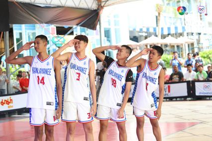 ภาพบาสเกตบอล 3x3 แชมป์กีฬา 7HD 2025 [14 มิ.ย. ช่วงเช้า]