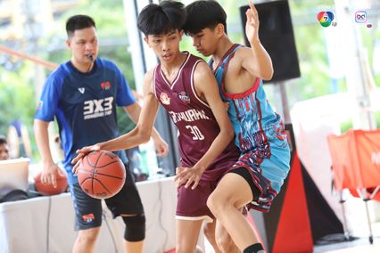 ภาพบาสเกตบอล 3x3 แชมป์กีฬา 7HD 2025 [14 มิ.ย. ช่วงเช้า]