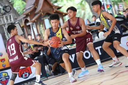 ภาพบาสเกตบอล 3x3 แชมป์กีฬา 7HD 2025 [14 มิ.ย. ช่วงบ่าย]