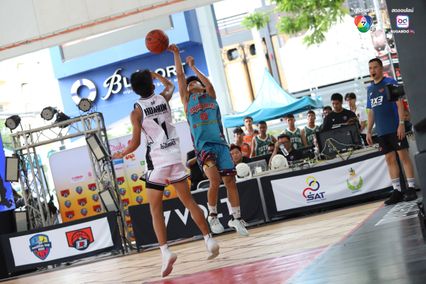 ภาพบาสเกตบอล 3x3 แชมป์กีฬา 7HD 2025 [14 มิ.ย. ช่วงบ่าย]