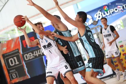 ภาพบาสเกตบอล 3x3 แชมป์กีฬา 7HD 2025 [15 มิ.ย. ช่วงเช้า]